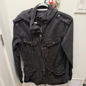Talula Black Utility Jacket